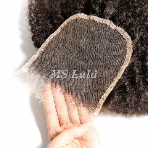 Virgin Hair Afro Kinky Curly 4X4 5X5 6X6 7X7 HD Lace Closure | Human Hair Wig | Lace Front